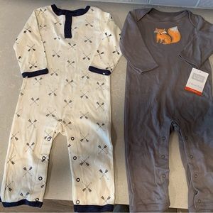 NWT Hudson baby pj set.   2 out of 3 piece set available